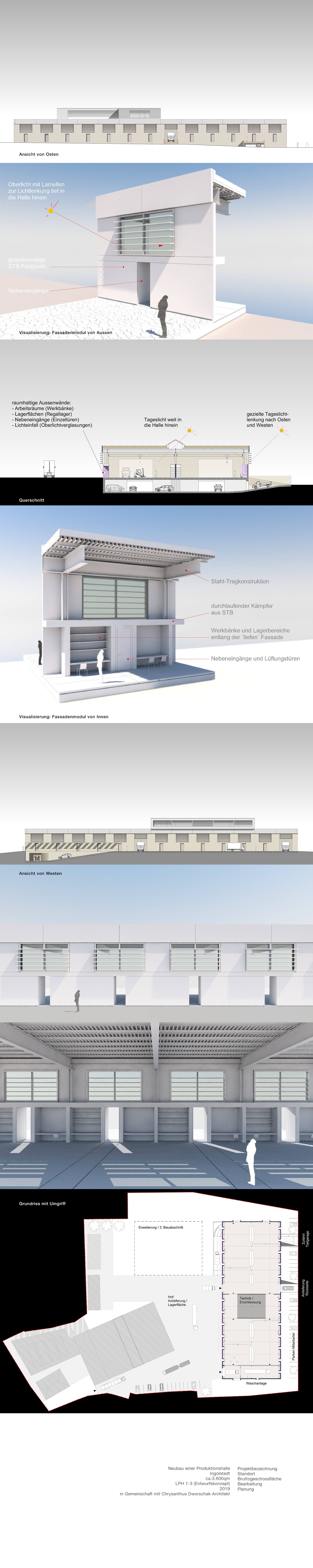 2019   I   Neubau einer Produktionshalle